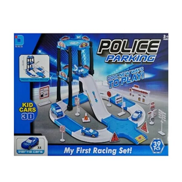 Police Parking - Le Jeu de Voitures Palpitant pour Enfants